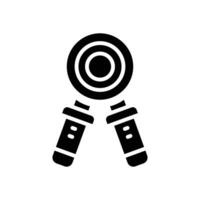 handgrip glyph icon. vector icon for your website, mobile, presentation, and logo design.