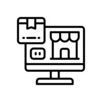 quality control line icon. vector icon for your website, mobile, presentation, and logo design.