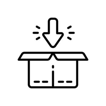 packing line icon. vector icon for your website, mobile, presentation, and logo design.