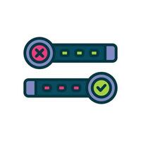 toggle filled color icon. vector icon for your website, mobile, presentation, and logo design.