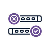 toggle dual tone icon. vector icon for your website, mobile, presentation, and logo design.