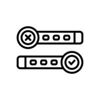 toggle line icon. vector icon for your website, mobile, presentation, and logo design.