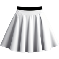 White female skirt. AI Generative png