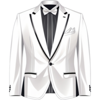 Jacket tuxedo suit. AI Generative png