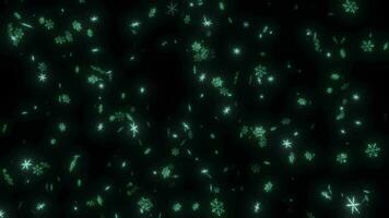 Abstract modern minimalism motion design with a particle background. video