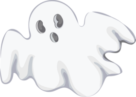 halloween söt spöke på transparent bakgrund. png