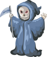 Halloween fantasma su trasparente sfondo. png