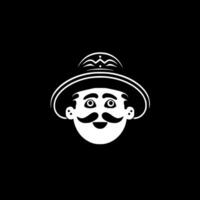 Mexican - Minimalist and Flat Logo - Vector illustration