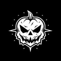 Halloween, Black and White Vector illustration