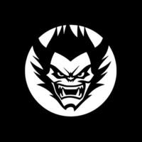 Beast - Black and White Isolated Icon - Vector illustration