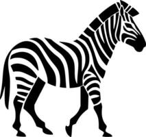 Zebra - High Quality Vector Logo - Vector illustration ideal for T-shirt graphic