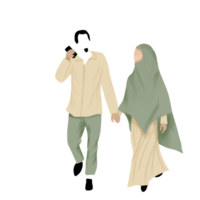 romantica coppia musulmana png