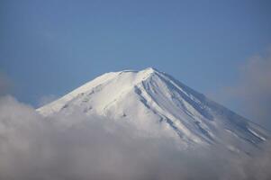 Mt. Fuji and Lake Kawaguchiko, Yamanashi, Japan photo