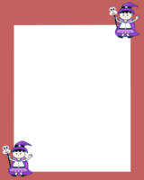 frame background with Halloween png