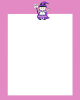 frame background with Halloween png