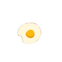 Fried egg illustration png