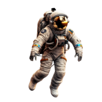 Space exploration concept. Astronaut in suit ai generative png