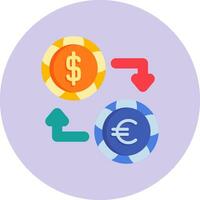 Currency Exchange Vector Icon