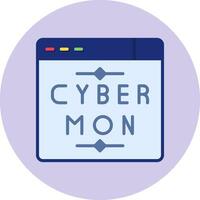 Cyber Monday Vector Icon