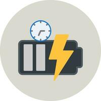 Fast Charge Vector Icon