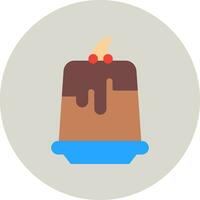 Pudding Vector Icon