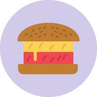 icono de vector de hamburguesa