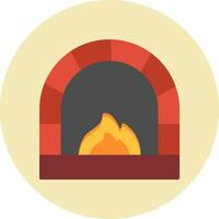 Roca horno vector icono