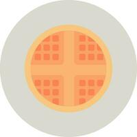Waffle Vector Icon