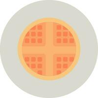 Waffle Vector Icon