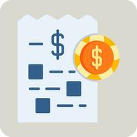 Invoice Vector Icon