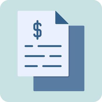 icono de vector de documento