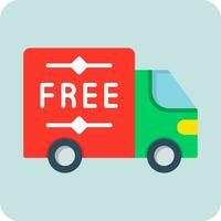 Free Delivery Vector Icon