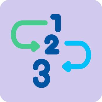 Sequential Vector Icon