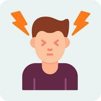 Anxiety Vector Icon