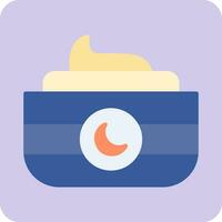 Night Cream Vector Icon