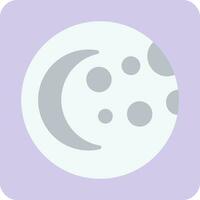 icono de vector de luna