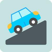 Uphill Vector Icon