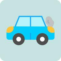 Broken Car Vector Icon