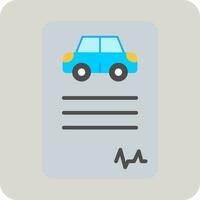 Driving License Vector Icon