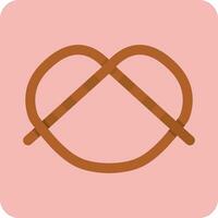 Pretzel Vector Icon