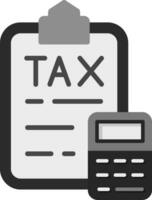 Tax Vector Icon