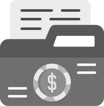 icono de vector de carpeta