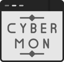 Cyber Monday Vector Icon