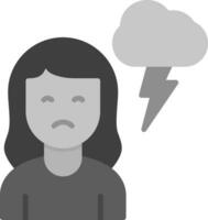 Depression Vector Icon