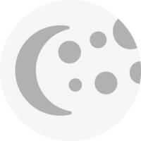 icono de vector de luna