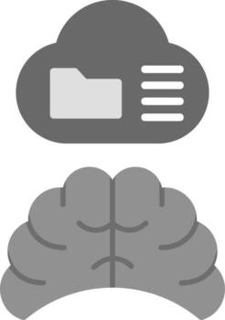 memorización vector icono