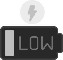 Low Battery Vector Icon