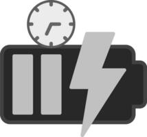 Fast Charge Vector Icon