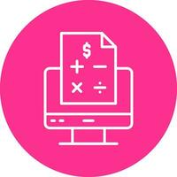 Accounting Vector Icon