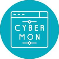 Cyber Monday Vector Icon